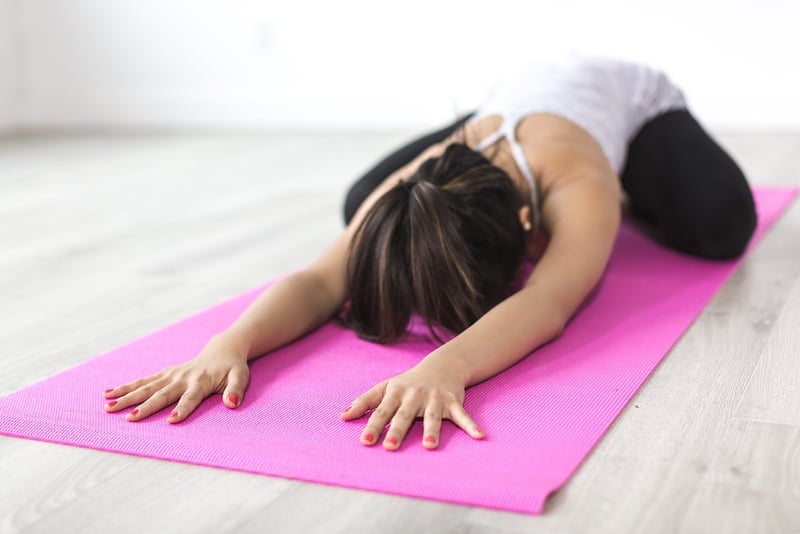 Yin Yoga Meditation Pose